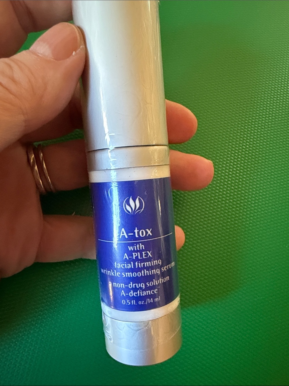 New Sealed .5 Oz Serious Skincare A-tox Facial Firming Wrinkle Smoothing Serum